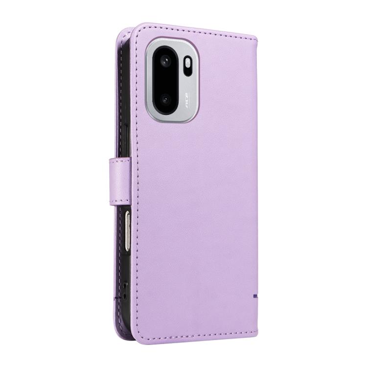 For OnePlus Ace 6 Adorable Cat Embossed Pattern Flip Leather Phone Case