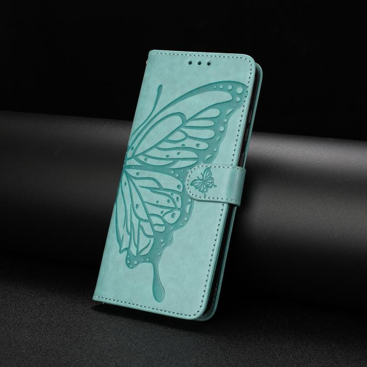 For Redmi Note 15 Pro+ 5G Global 163.3mm Butterfly Flutter Pattern Embossed Leather Phone Case