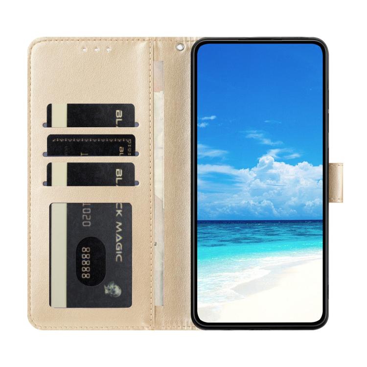 For Redmi Note 15 4G / 5G Global 164mm Butterfly Flutter Pattern Embossed Leather Phone Case