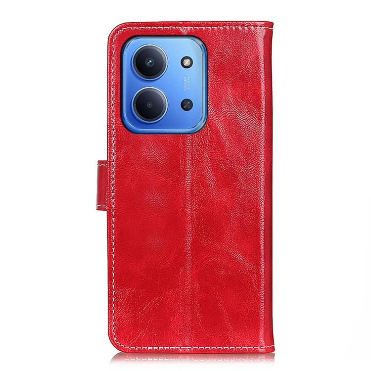For Redmi 15C 5G / 4G Global 171mm Retro Crazy Horse Texture Leather Phone Case