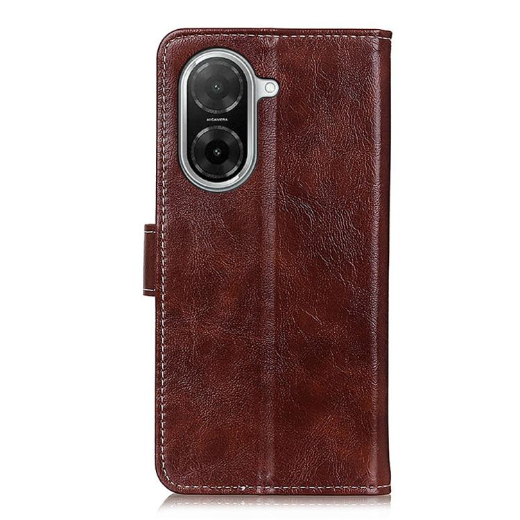 For Redmi A5 4G 173.3mm Retro Crazy Horse Texture Leather Phone Case