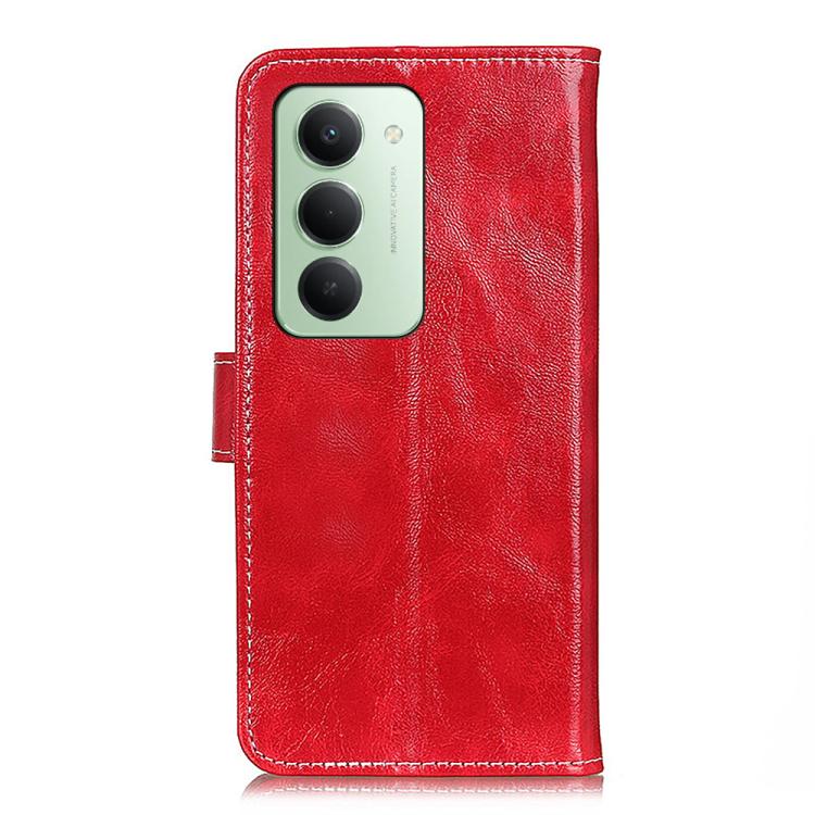 For Redmi 15 5G Global / 15 4G SEA 169.5mm Retro Crazy Horse Texture Leather Phone Case
