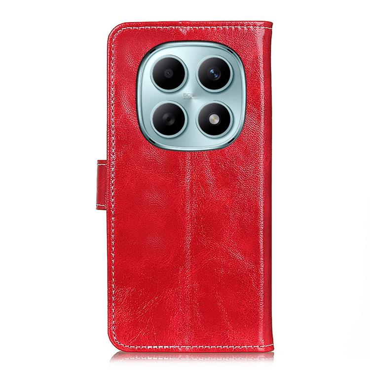 For Redmi Note 15 5G Global 164mm Retro Crazy Horse Texture Leather Phone Case