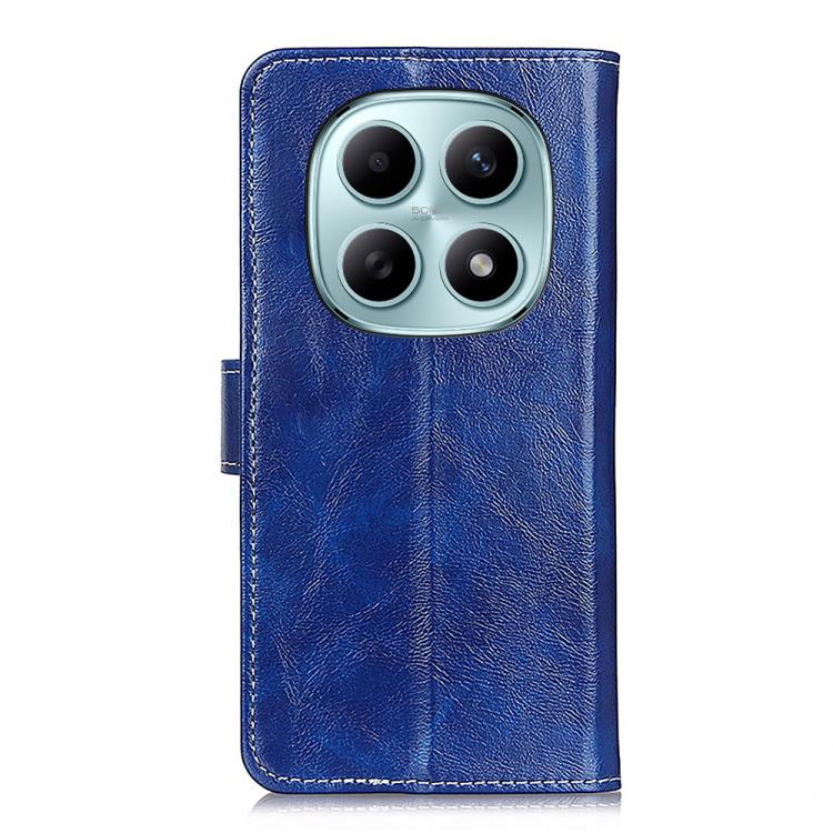 For Redmi Note 15 5G Global 164mm Retro Crazy Horse Texture Leather Phone Case