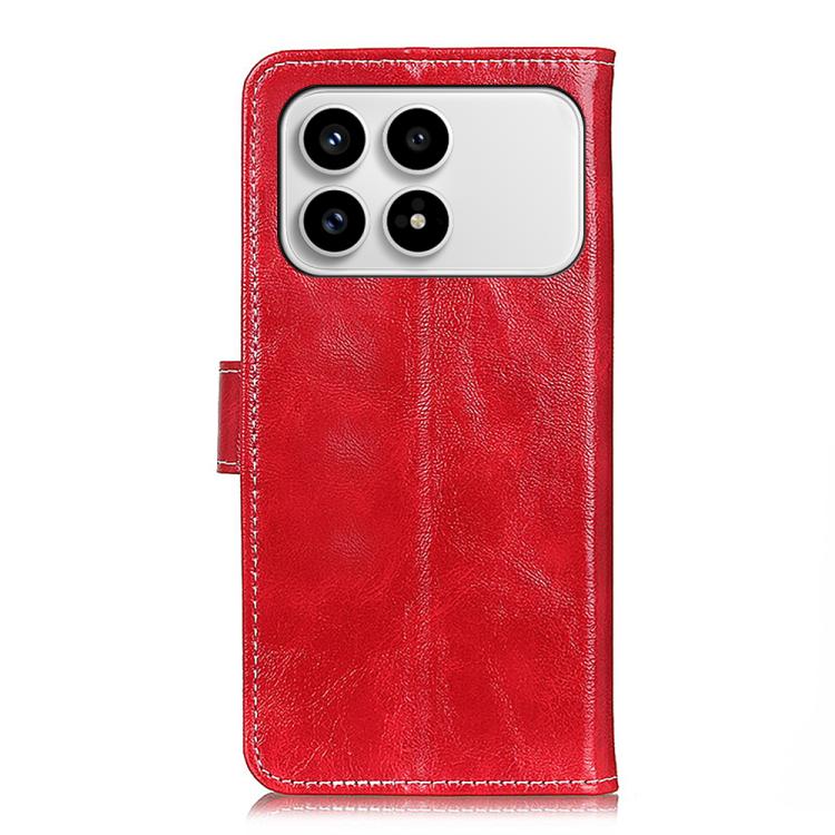 For Redmi K90 / Poco F8 Pro Retro Crazy Horse Texture Leather Phone Case