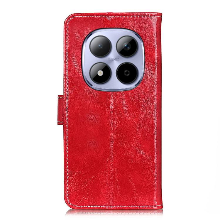 For Redmi Note 15 Pro 4G Global 163.2mm Retro Crazy Horse Texture Leather Phone Case