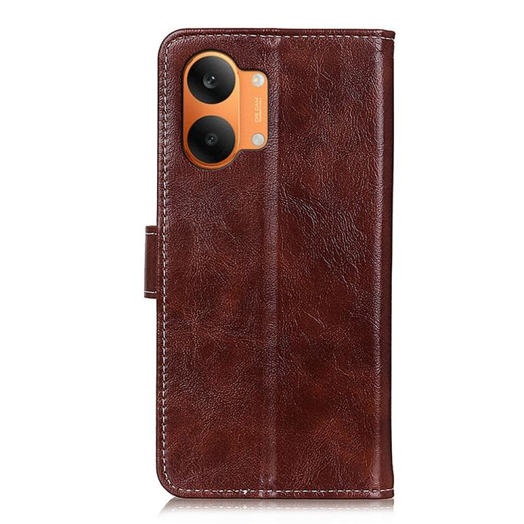 For Redmi Turbo 5 Max / Poco X8 Pro Max Retro Crazy Horse Texture Leather Phone Case