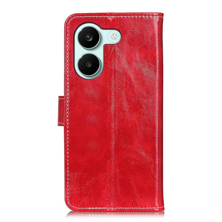 For Redmi Turbo 5 5G / Poco X8 Pro 5G Retro Crazy Horse Texture Leather Phone Case