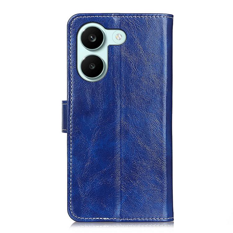 For Redmi Turbo 5 5G / Poco X8 Pro 5G Retro Crazy Horse Texture Leather Phone Case