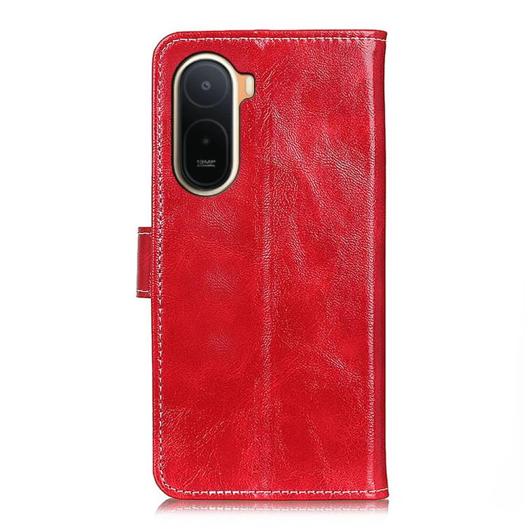For Redmi A7 Pro 171mm/Poco C85x 5G Retro Crazy Horse Texture Leather Phone Case