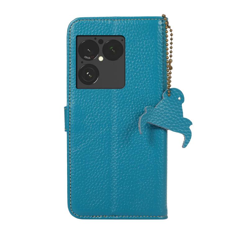 For Sony Xperia 1 VIII Genuine Leather Litchi Texture RFID Leather Phone Case