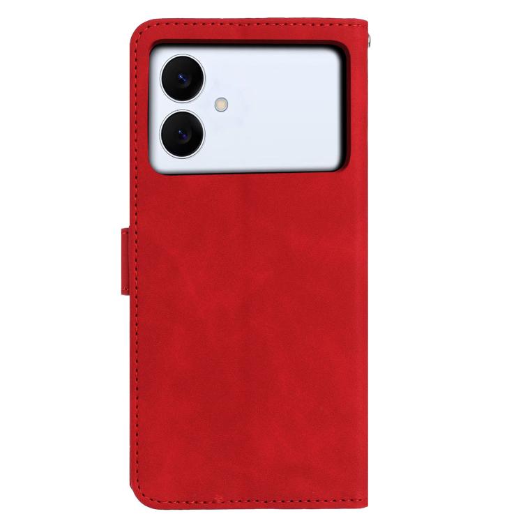For Samsung Galaxy S26 Edge 5G Moonlit Butterfly Dance Pattern Embossed Leather Phone Case