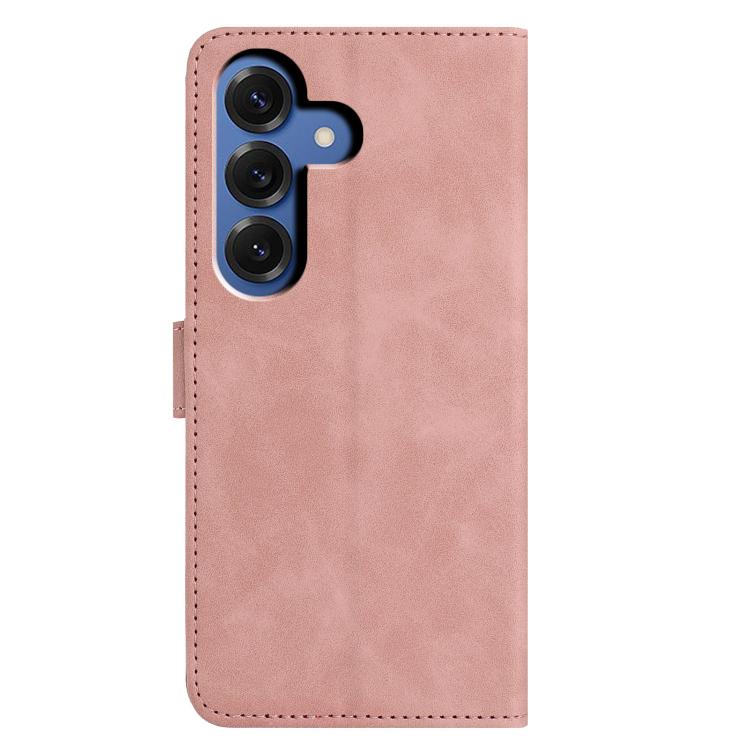 For Samsung Galaxy S26 5G Moonlit Butterfly Dance Pattern Embossed Leather Phone Case