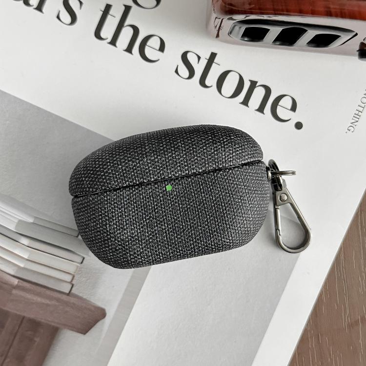 For Sony WF-1000XM5 Coarse Cloth Texture PC Earphone Protective Case