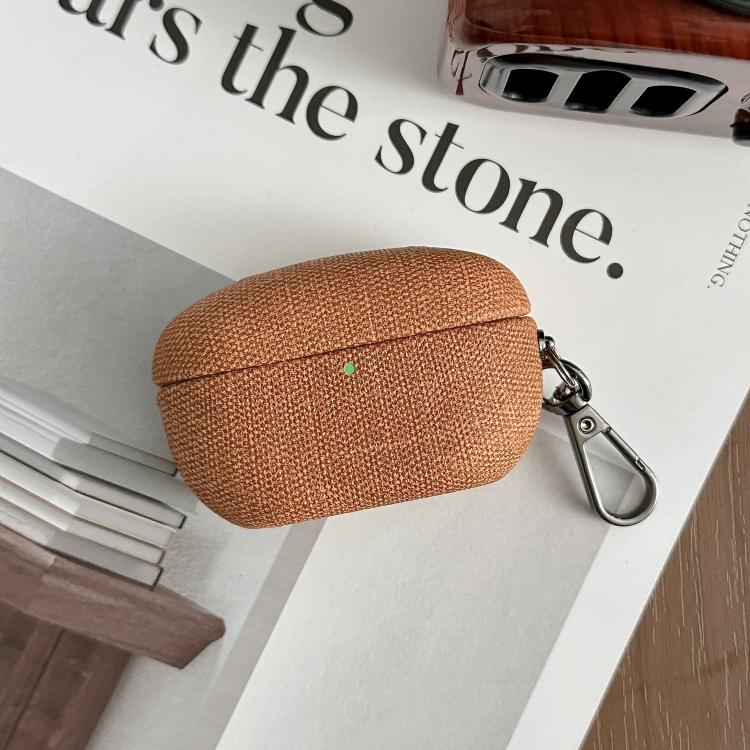 For Sony WF-1000XM5 Coarse Cloth Texture PC Earphone Protective Case