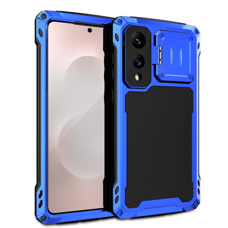 For Samsung Galaxy S25 Edge 5G Shockproof Life Waterproof Dustproof Metal MagSafe Phone Case