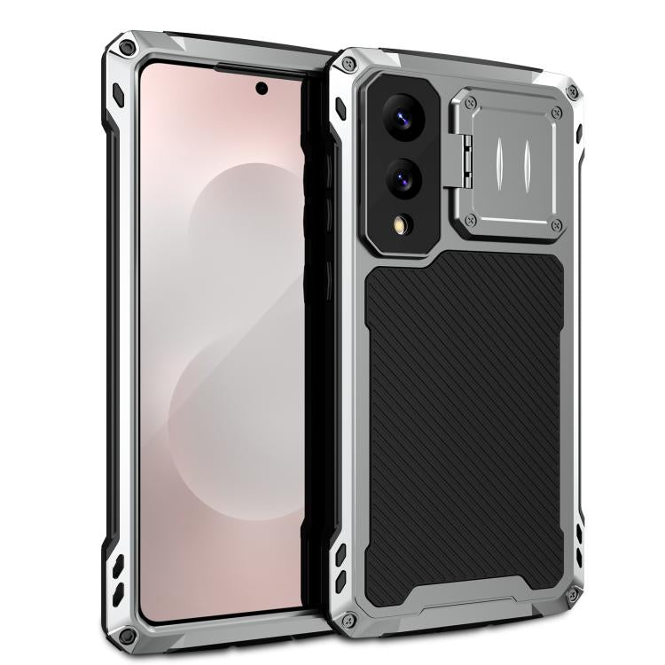 For Samsung Galaxy S25 Edge 5G Shockproof Life Waterproof Dustproof Metal MagSafe Phone Case