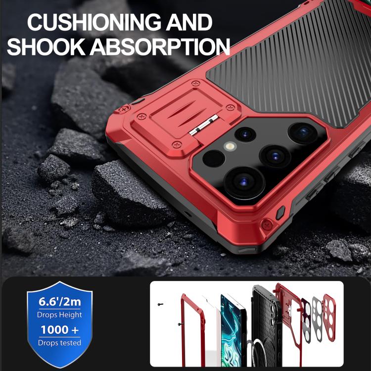 For Samsung Galaxy S25 Ultra 5G Shockproof Life Waterproof Dustproof Metal MagSafe Phone Case