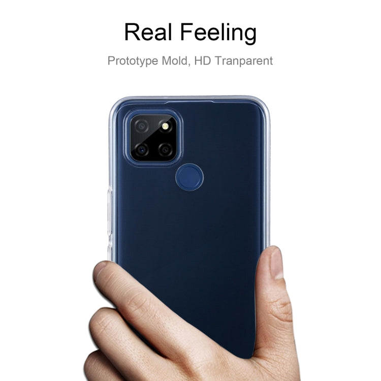 For OPPO Realme V3 0.75mm Ultra-thin Transparent TPU Soft Protective Case