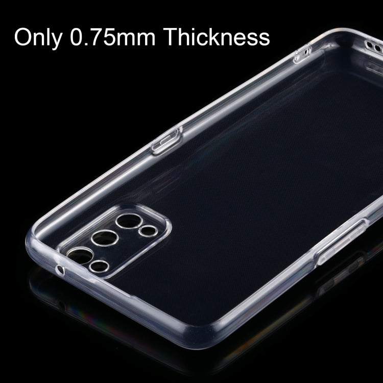 For OPPO Realme X7 0.75mm Ultra-thin Transparent TPU Soft Protective Case
