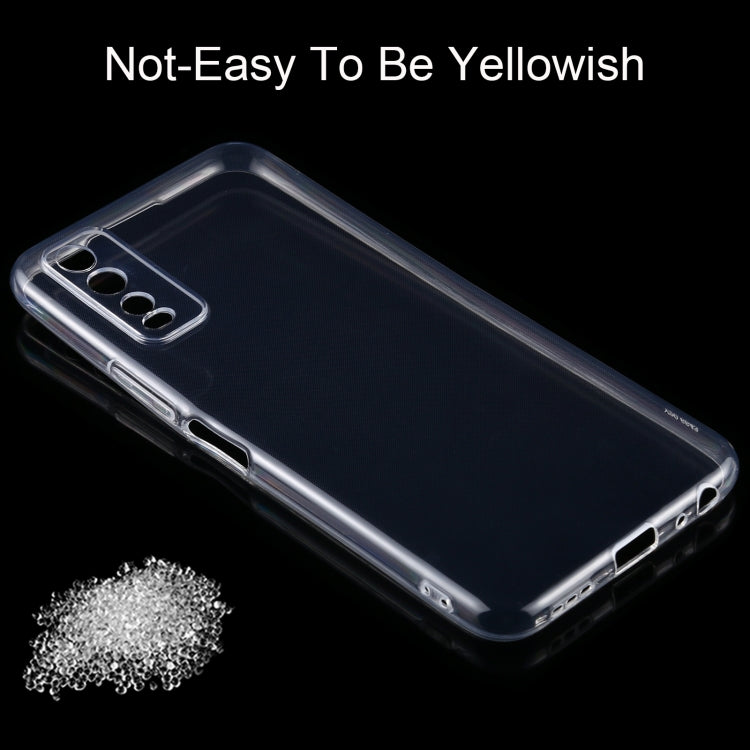 For Vivo Y20 0.75mm Ultra-thin Transparent TPU Soft Protective Case