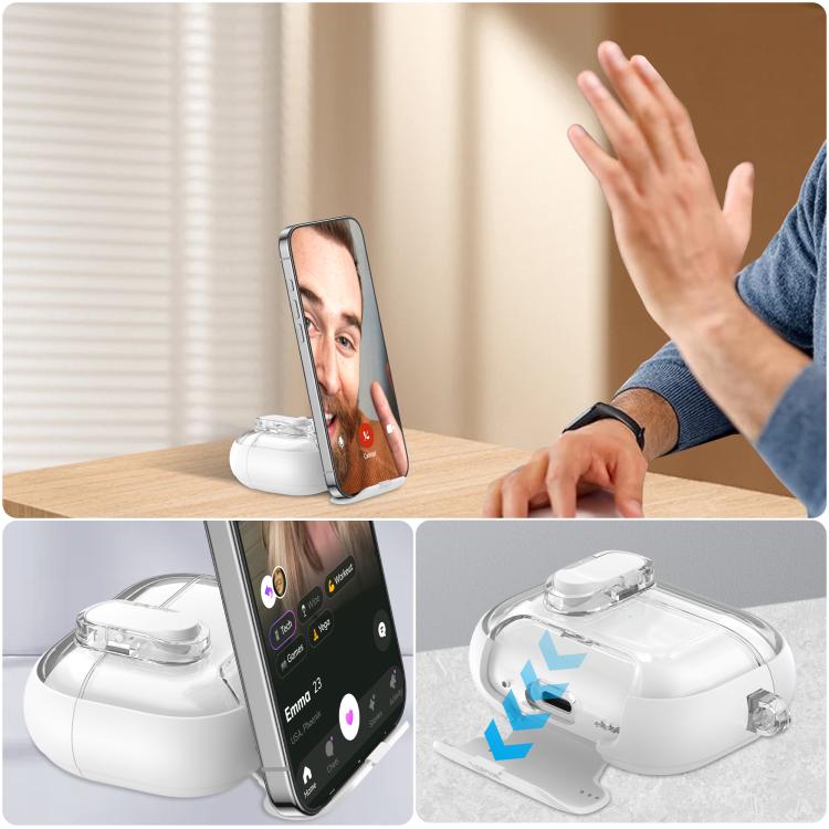 For AirPods Pro 2 Starchain Series PC Earphone Case with Stand