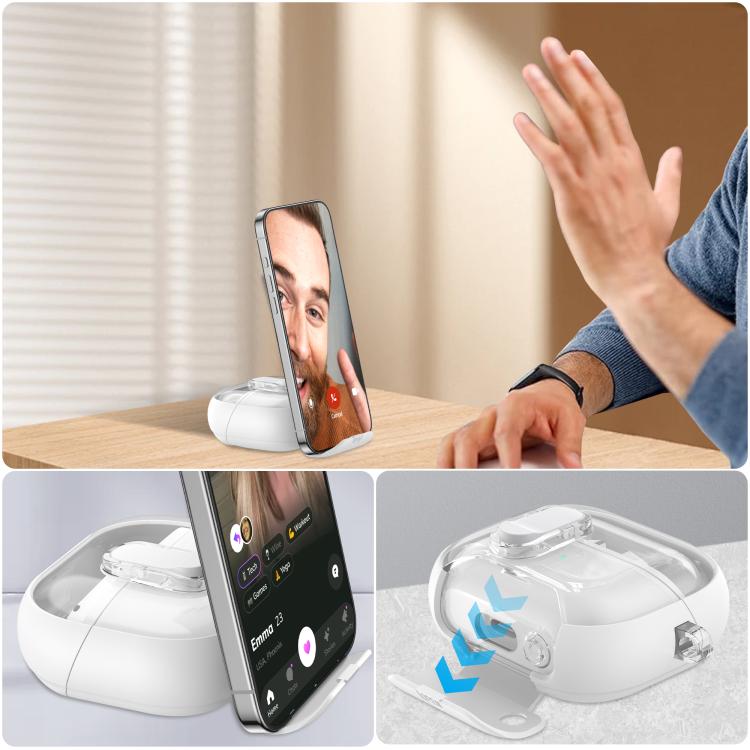 For Samsung Galaxy Buds 3 / 3 Pro Starchain Series PC Earphone Case with Stand