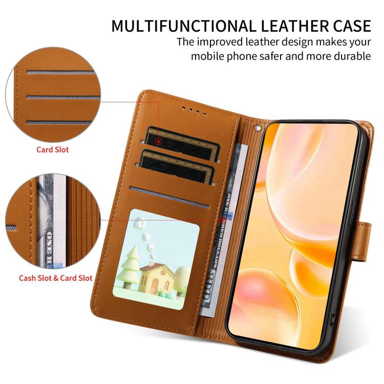 For Redmi Note 14S / 13 Pro 4G Global Embossed Heart Dog RFID Blocking Wallet Leather Phone Case