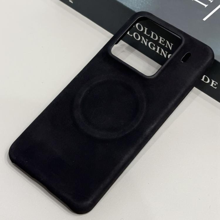 For Xiaomi 15 Pro Skin Feel Sheepskin MagSafe Magnetic Phone Case