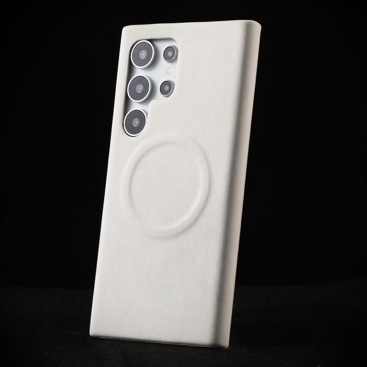 For Samsung Galaxy S26 UItra 5G Skin Feel Sheepskin MagSafe Magnetic Phone Case