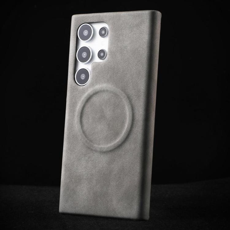 For Samsung Galaxy S26 UItra 5G Skin Feel Sheepskin MagSafe Magnetic Phone Case