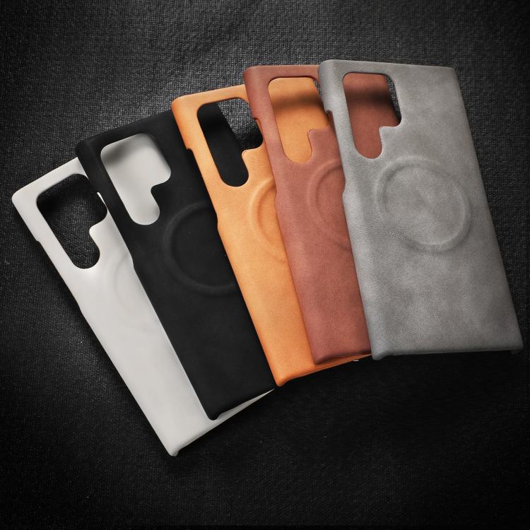For Samsung Galaxy S26 UItra 5G Skin Feel Sheepskin MagSafe Magnetic Phone Case