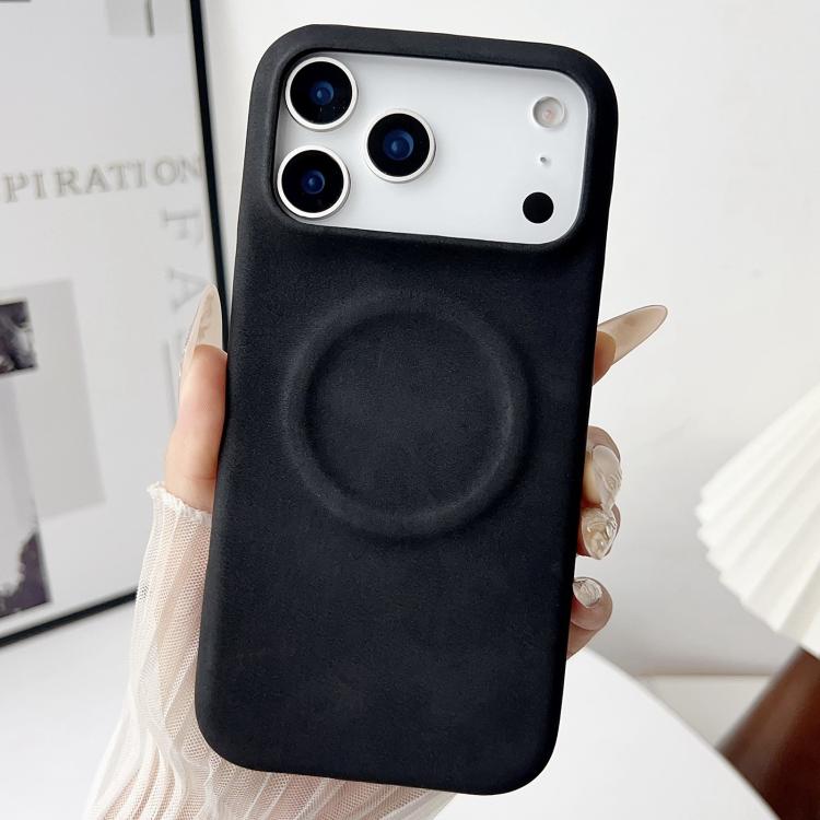 For iPhone 17 Pro Skin Feel Sheepskin MagSafe Magnetic Phone Case