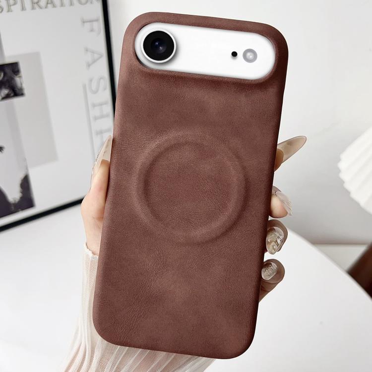 For iPhone Air Skin Feel Sheepskin MagSafe Magnetic Phone Case