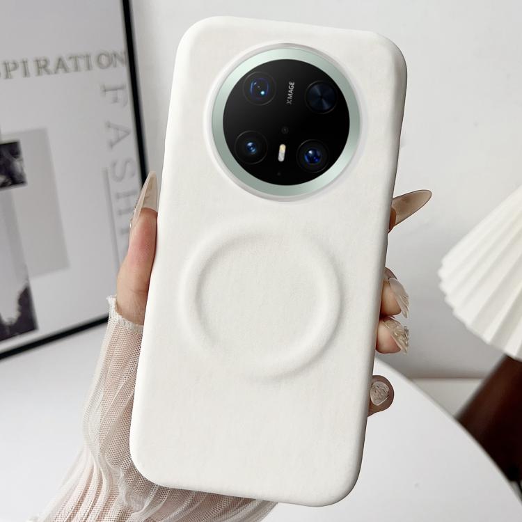 For Huawei Mate 70 Pro Skin Feel Sheepskin MagSafe Magnetic Phone Case