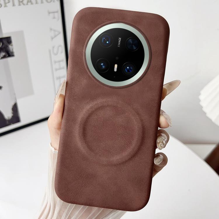 For Huawei Mate 70 Pro Skin Feel Sheepskin MagSafe Magnetic Phone Case