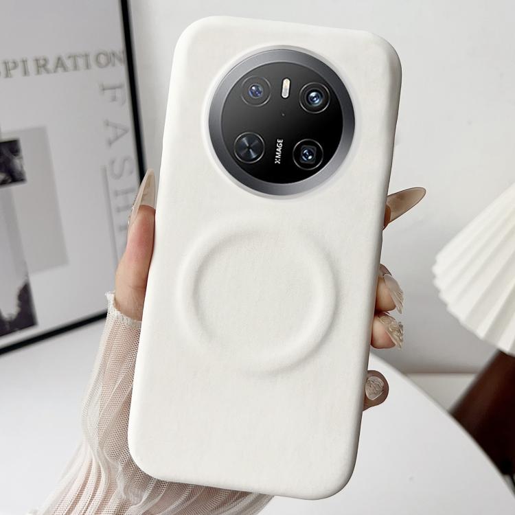 For Huawei Mate 70 Skin Feel Sheepskin MagSafe Magnetic Phone Case