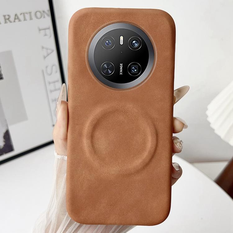 For Huawei Mate 70 Skin Feel Sheepskin MagSafe Magnetic Phone Case