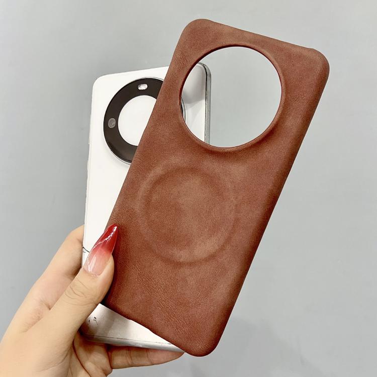 For Huawei Mate 70 Pro Skin Feel Sheepskin MagSafe Magnetic Phone Case