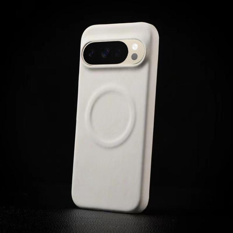 For Google Pixel 10 Pro XL Skin Feel Sheepskin MagSafe Magnetic Phone Case
