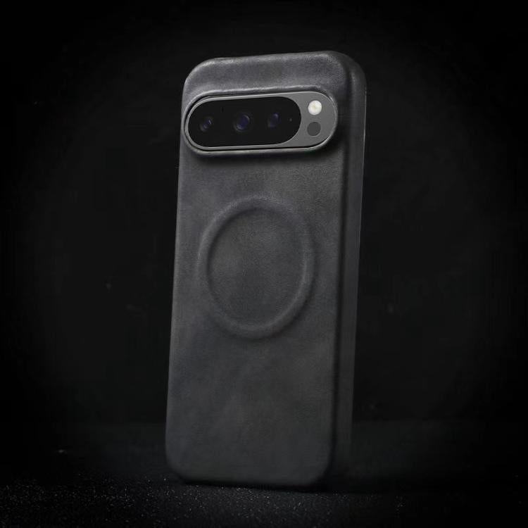 For Google Pixel 9 / Pixel 9 Pro Skin Feel Sheepskin MagSafe Magnetic Phone Case
