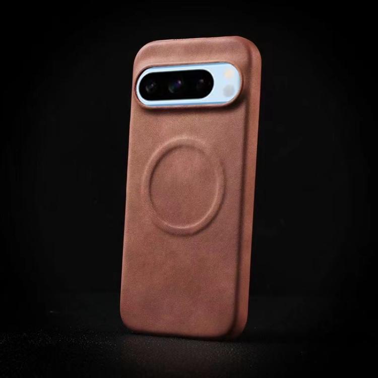 For Google Pixel 8 Pro Skin Feel Sheepskin MagSafe Magnetic Phone Case