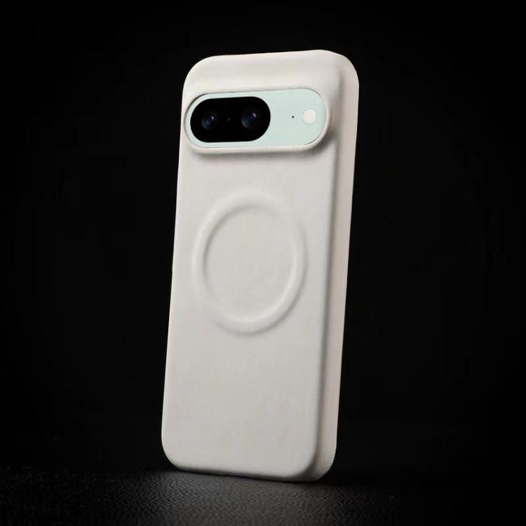 For Google Pixel 8 Skin Feel Sheepskin MagSafe Magnetic Phone Case