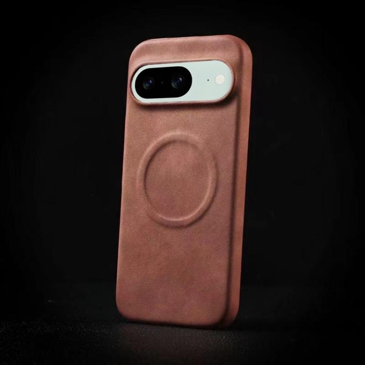 For Google Pixel 8 Skin Feel Sheepskin MagSafe Magnetic Phone Case