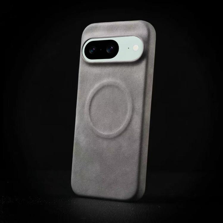For Google Pixel 8 Skin Feel Sheepskin MagSafe Magnetic Phone Case