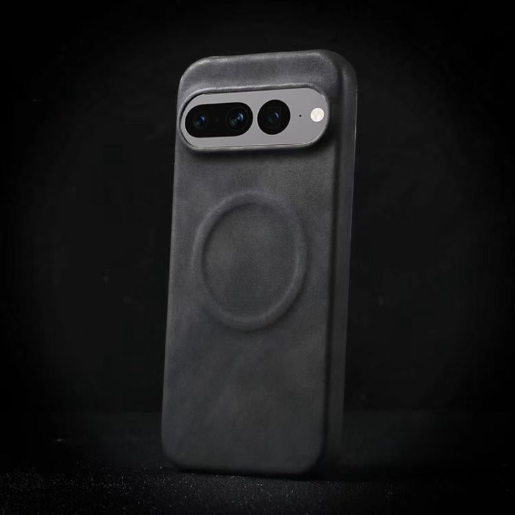 For Google Pixel 7 Pro Skin Feel Sheepskin MagSafe Magnetic Phone Case