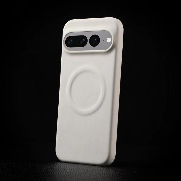 For Google Pixel 7 Pro Skin Feel Sheepskin MagSafe Magnetic Phone Case