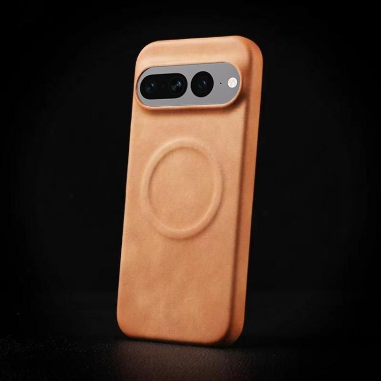 For Google Pixel 7 Pro Skin Feel Sheepskin MagSafe Magnetic Phone Case