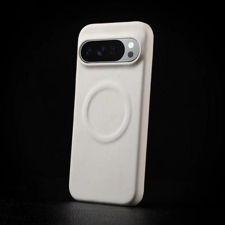 For Google Pixel 11 Pro XL Skin Feel Sheepskin MagSafe Magnetic Phone Case
