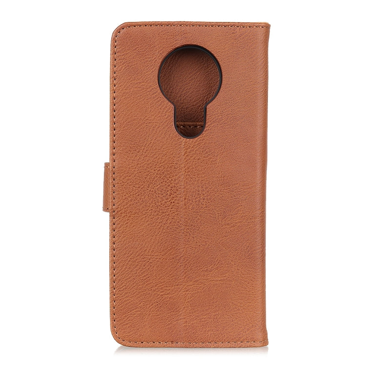 For Nokia 3.4 KHAZNEH Cowhide Texture Horizontal Flip Leather Case with Holder & Card Slots & Wallet